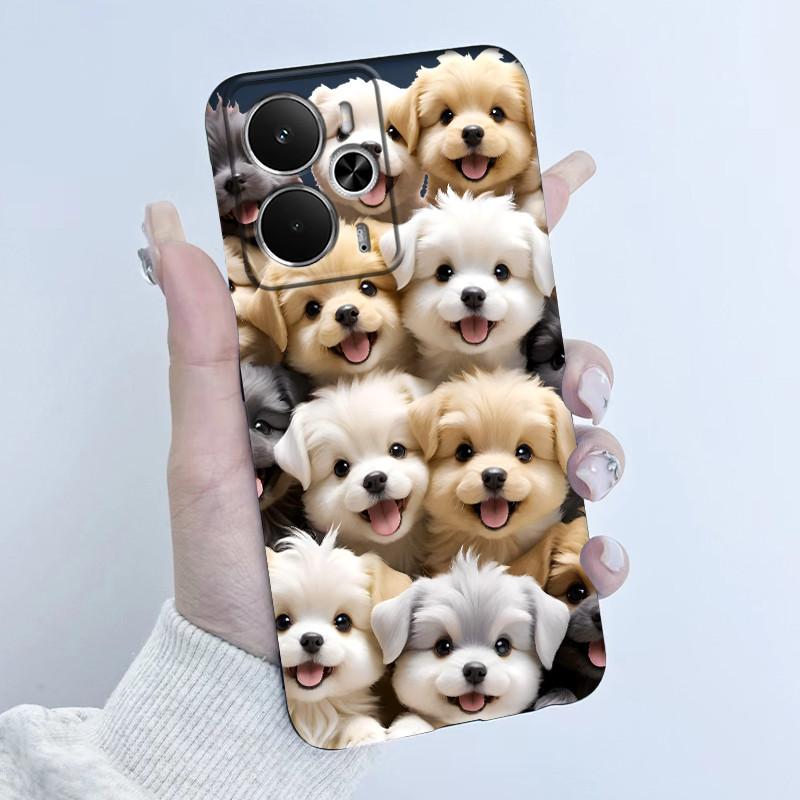 For Realme 14 5G Case RMX5075 Hot Cute Cartoon Panda Cover Soft Silicone Phone Case For Realme 14T Realme14 T 5G Back Cover Bags