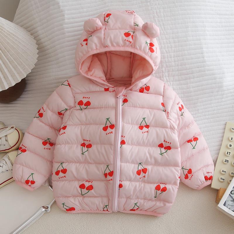 2025 Lightweight Cotton-Padded Jacket for Infants and Kids