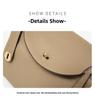 2024 Genuine Leather Lindy Handbag: Stylish, Large-Capacity Shoulder Bag for Women