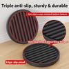 Round Shape Furniture Coasters Anti-Slip Design Chair Feet Stoppers  Sofas