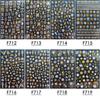1 Pc 3D Snowflakes Leaf Geometry Lines Letter for Manicure Sliders Holographic Laser Gold White Christmas Nail Sticker
