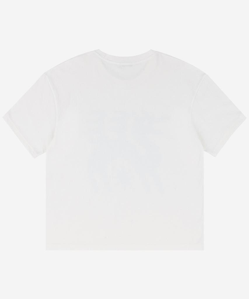 Nodi Final Boss Dragon Crop Tee Ivory