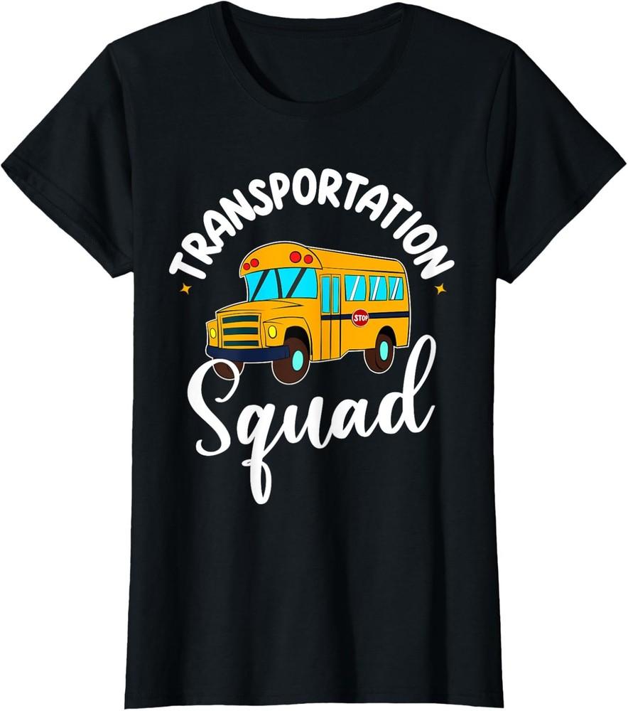 

School Bus Driver Back To School Transportation Ladies Crewneck T-Shirt Unisex T-Shirt XXXL