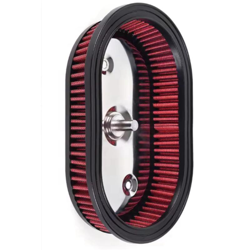 2x Motorrad Luftfilter für M8 Softail 2018- Touring 2017- Luftfilter Reiniger