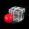 Magician Game Clear Ball Through Box Gimmick Props Magic Tricks Ball Penetrate Box Magic Toys
