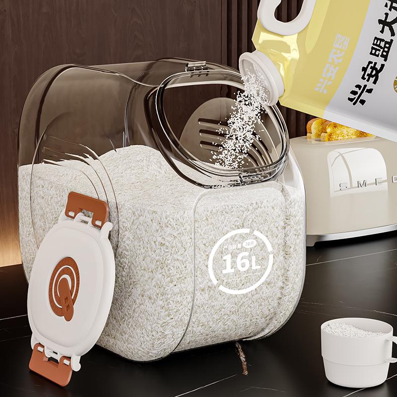 Moon Protection Airtight Rice and Flour Storage Bin