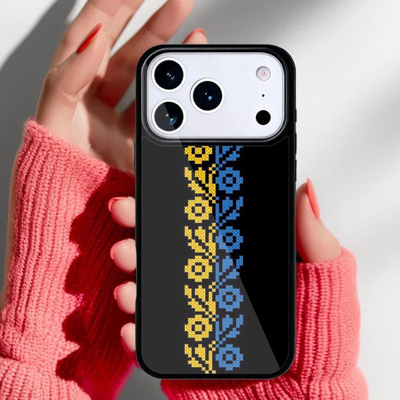 Vintage Ukrainian Flag Of U=kraine Retro Style Phone Case for iPhone 17 Air 16e 15 14 13 Pro Max Back Cover for 12 11 Pro Coque