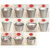 Confezione da 10 Stampini Antiaderenti per Tazze da Torta Occidentale, Stampi per Budino, Teglia in Alluminio per Muffin, Piccoli Stampi per Tartellette all'Uovo, Pratico Utensile da Cucina
