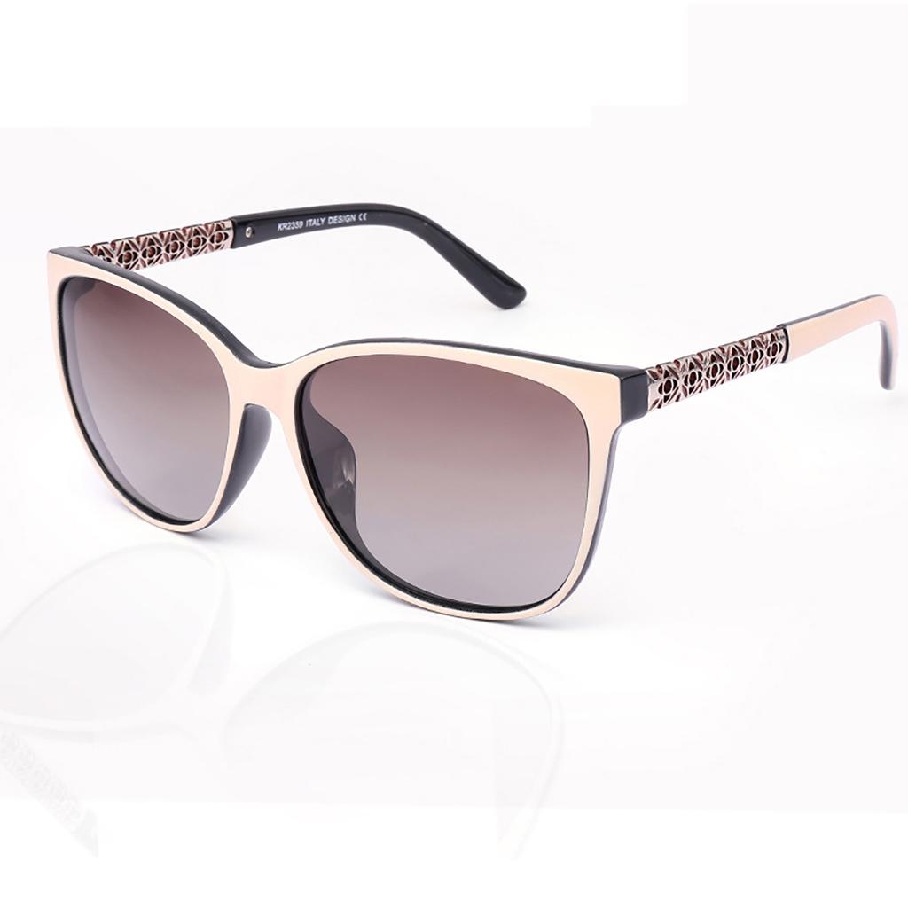 Women's Polarization Sunglasses Cat Eye Sunglasses for Women and Men Fashion Eyeglasses for Shopping Traveling Driving UV400