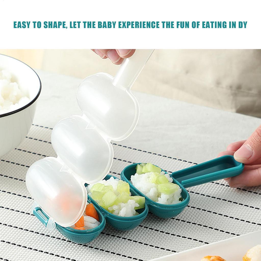Rice Ball Maker Shaker Baby Children Kindergartens Meal Sushi Maker DIY Rice Ball Mold DIY Kitchen Bento Mould Accessories