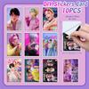 10 Pieces/set Cartoon Animation Creative Stickers, Waterproof Card Stickers, Stationery Stickers
