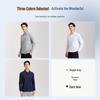 Men's Pure Cotton Long-Sleeve Polo Shirt