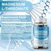 Kapsle L-Magnesium Threonátu, vysoce vstřebatelný doplněk, pomáhají zlepšit spánek a kognitivní funkce.