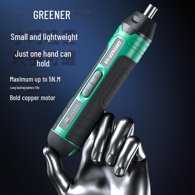 Green Forest Rechargeable Multi-function Electric Screwdriver & Drill Set