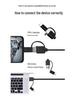 HD Waterproof Endoscope for Android with 1m Tube and 8 LED Lights