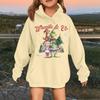 Children's Fashionable Casual Long-sleeved Loose Christmas Print Pullover Hooded Sweatshirt