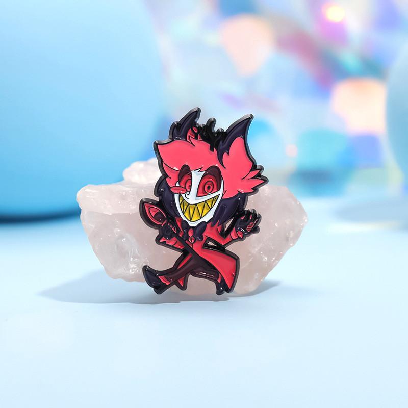 Fun Character Cartoon Brooch With Colorful Enamel Finish Perfect For Fashion And Collecting