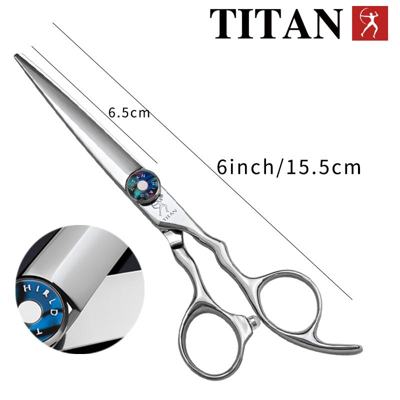 TITAN Hair Scissors Barber Tool Professional Hairdressing Scissors Cutting Thinning Shear Jp Vg10 Steel