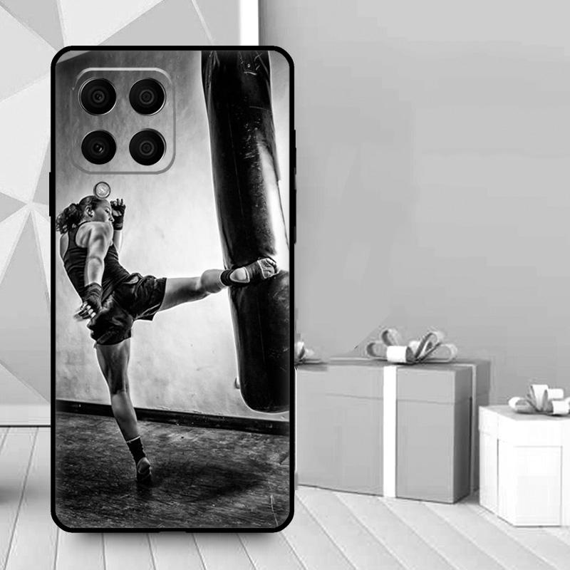 Muay Thai Kickboxing Fight Case For Samsung Galaxy M06 M11 M31 M14 M34 M54 M12 M32 M52 M15 M13 M16 M36 M56 M53 M35 M55