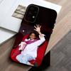 Actress Charithra Chandran  Phone Case For Samsung Galaxy A73,A72,A71,A70,A53,A52,A51,Others Soft Black Cover