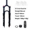 BOLANY MTB Supension Rebound Adjustment Double Air Fork 26/27.5er/29er Magnesium Alloy Travel 100mm  32 RL Bike Accessories