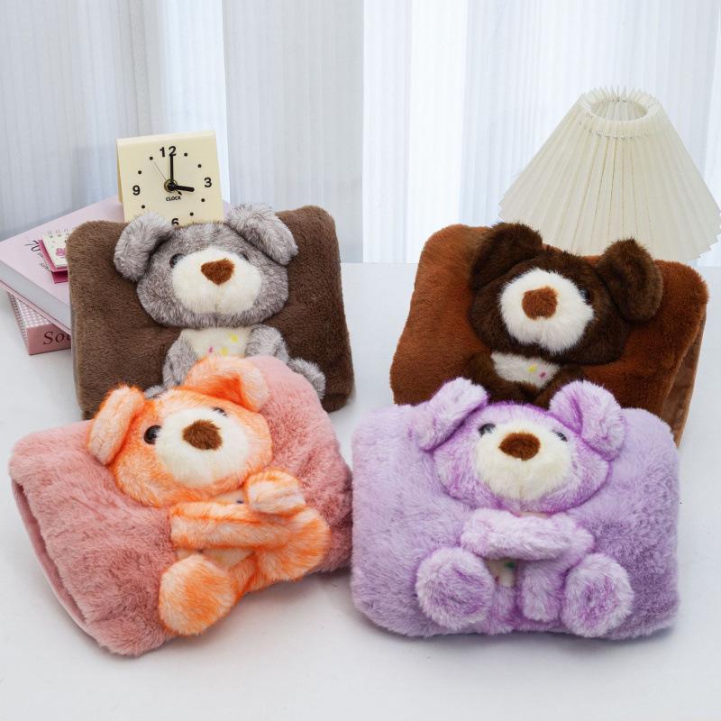 Electric Hot Water Bottle: Safe, Explosion-Proof, Auto Power-Off, Double Hand Inserts, Washable, Baby-Friendly