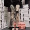 Gothic Vintage Dark Fishnet Tights Stocking Women Emo Alternative Sexy Spider Web Witch Pantyhose Y2k E-girl Cyber Punk Socks
