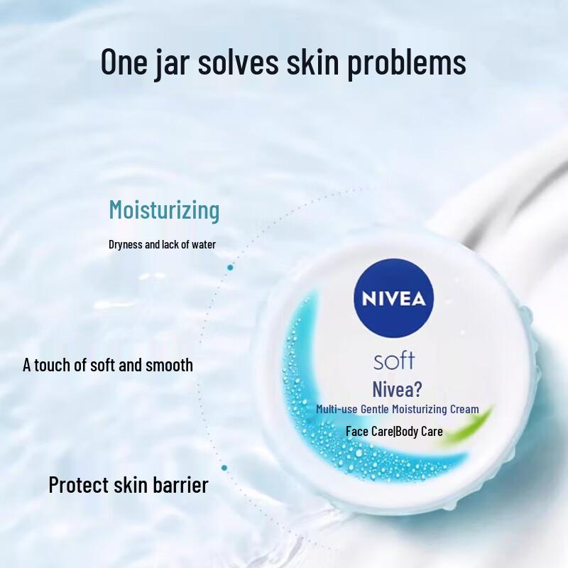 NIVEA Soft & Beautiful Multi-Purpose Moisturizing Cream Set