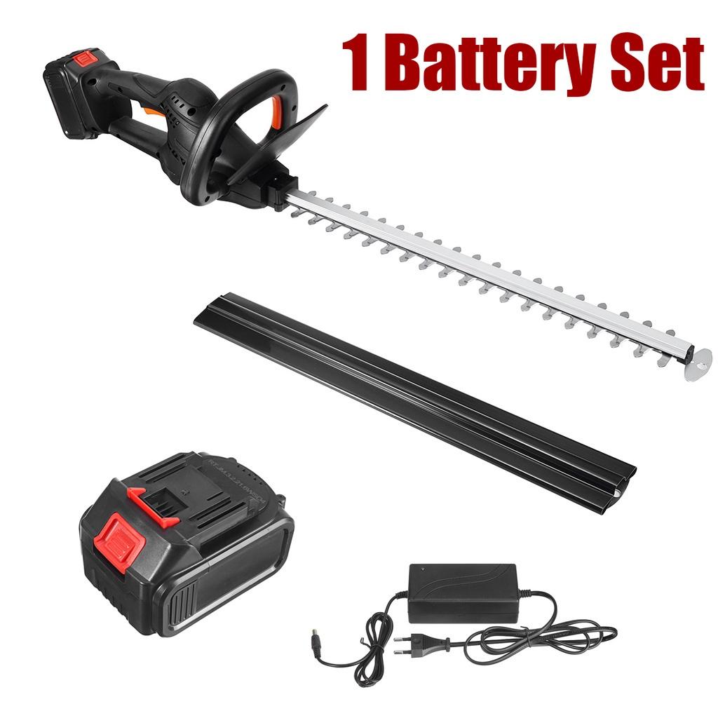Hedge Trimmer Brushless Cordless Hedge Trimmer Batteries 18V Dual Action Pruning Saw Hedge Cutter Rotating Handle Tools