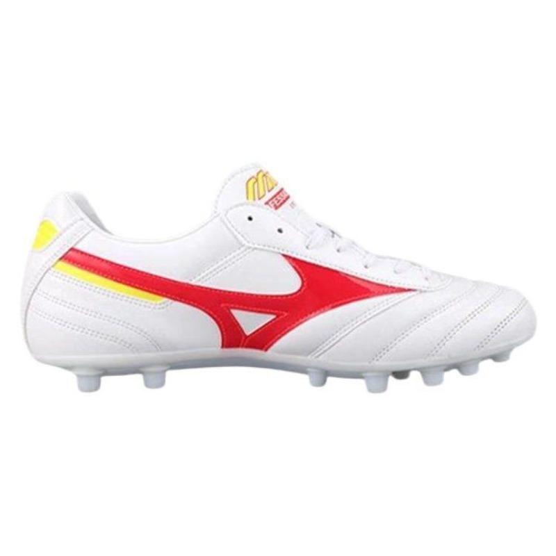 Mizuno Scarpe da Calcio Uomo Morelia II Pro AG Bianco Rosso P1GA231464
