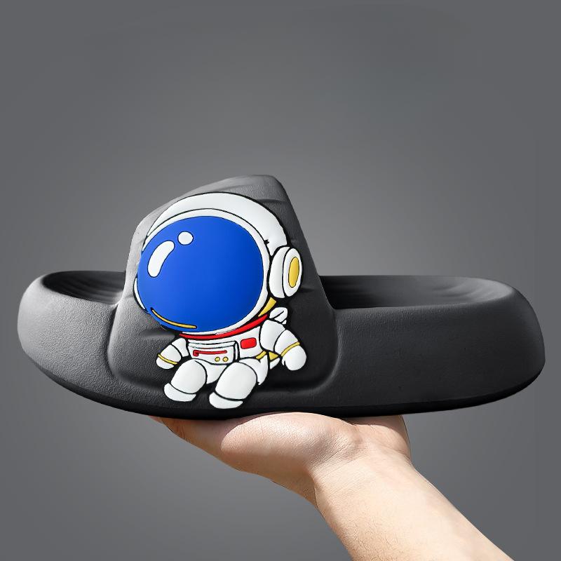 Модные летние тапочки унисекс из ЭВА для женщин с толстой подошвой — фото 19