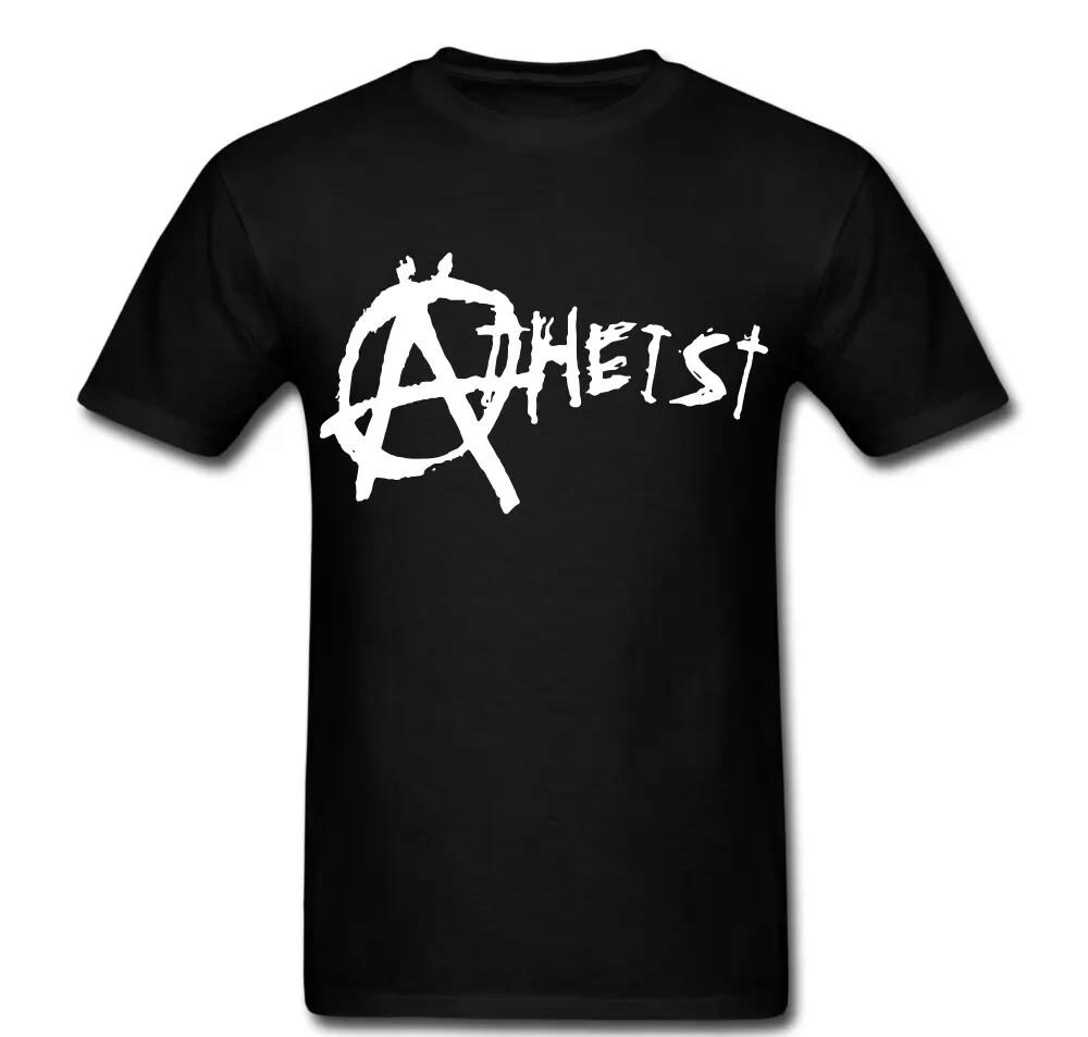 Atheist Anarchy T shirt tee Protest Anti Religion XXXXL