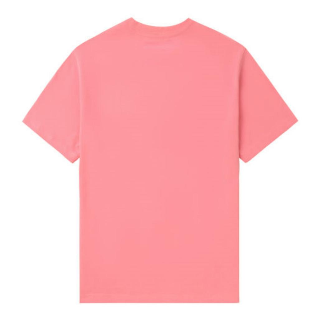 CDG Play T-Shirts Unisex Pink Crew Neck Moderate CPXTEAXT2740N