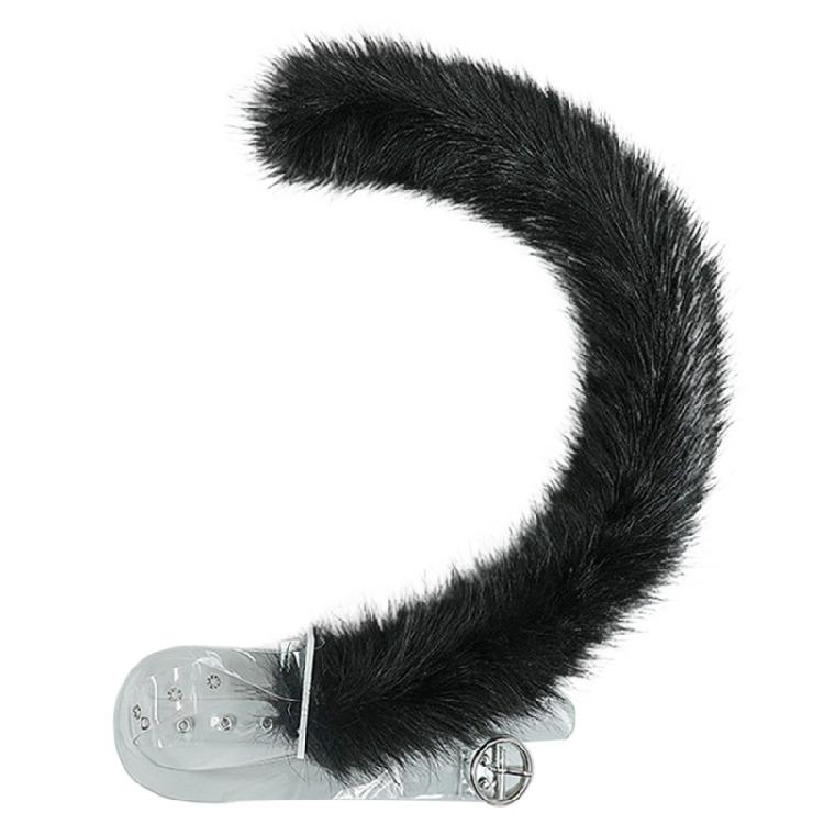 Cats Tail Adjustable Belt Cats Ears Hairband for Cosplay Halloween Party Anime Costume Accessories Soft Animal Tail