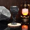 Creative Dragon Series Beer Goblet Stainless Steel Inlaid Resin Hand-painted Theme Party Wine Glass Goblet for Friends Gift
