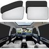 Zatooto Car Window Sun Shade - Blackout Shade For Side Windows, Protects Privacy, Reflects Sunlight, Reversible, Universal Fit, Silver