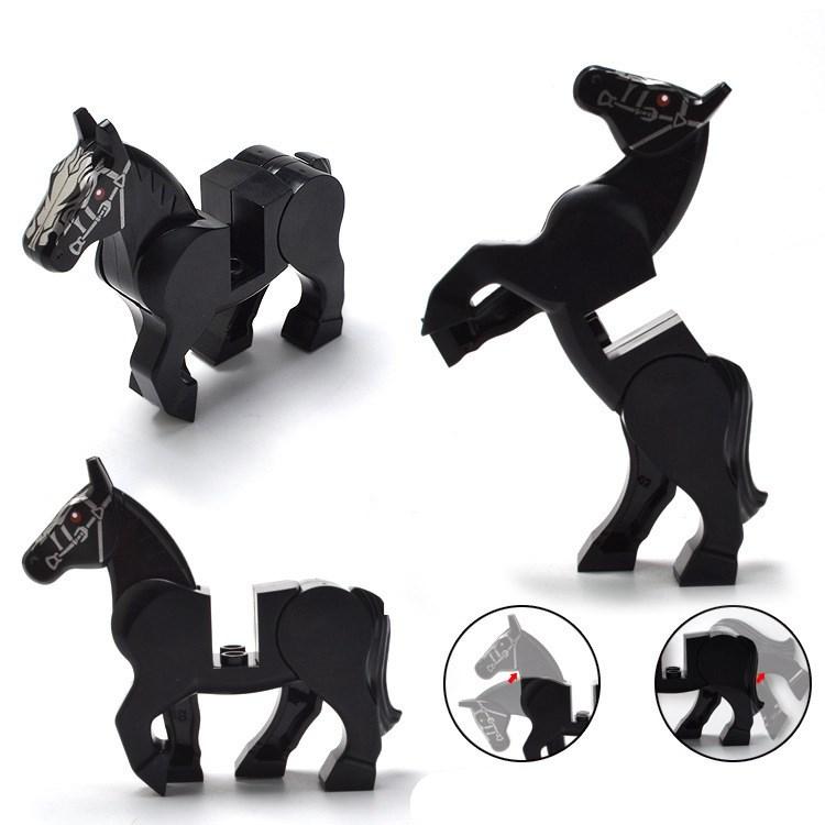 Military Weapon Motorcycle Colorful Toys For Children Accessories WW2 Motor Transportation Facility Militaries Compatible Blocks
