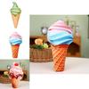 Crispy Cone Ice Cream Plush Doll Adorable Stuffed Toy For Kids Short Plush Material Customizable Design