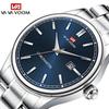 Student Watch Waterproof Steel Belt Calendar Casual Business Watch