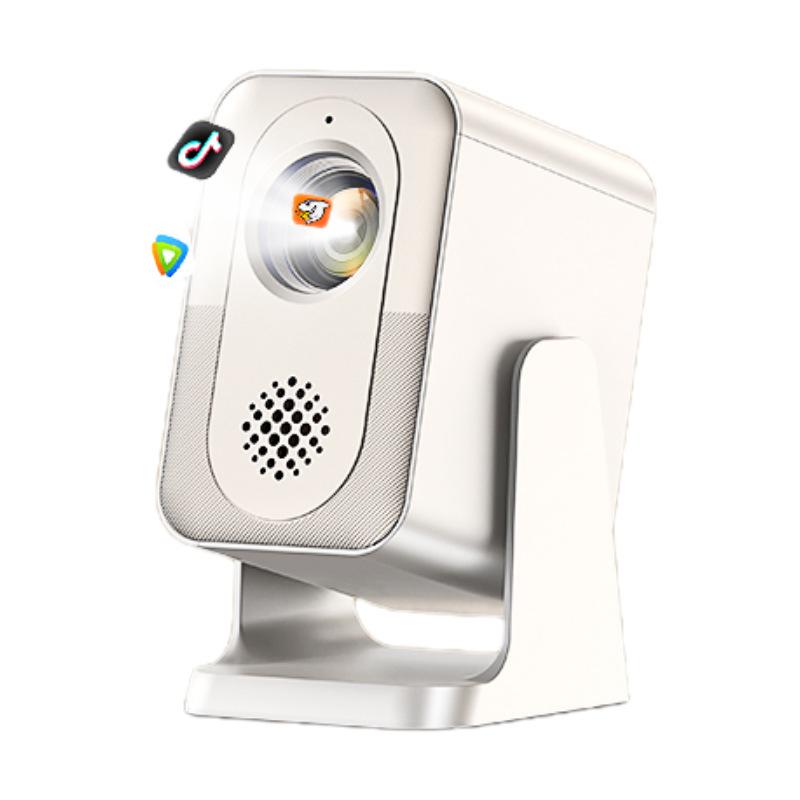 2026 1080P Portable HD Projector with 5G Screen Mirroring for Home and Douyin/Kuaishou Streaming