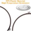 Microwave Turntable Ring 7in Microwave Parts Replacement Microwaves Rotating Ring Accessories for 9.65-10.63in Glass Plates Microwaves Glass