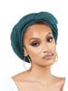 Elastic Knitted Headscarf Turban Elastic Headscarf Solid Color Super Soft Ultra Long Breathable Headband Women'S Casual Breathab