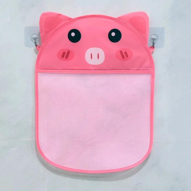 

Cartoon Panda Frog Hollow Out Mesh Hanging Bag Bathroom Baby Bath Toys Supplies Durable Multifunctional Bathing Products