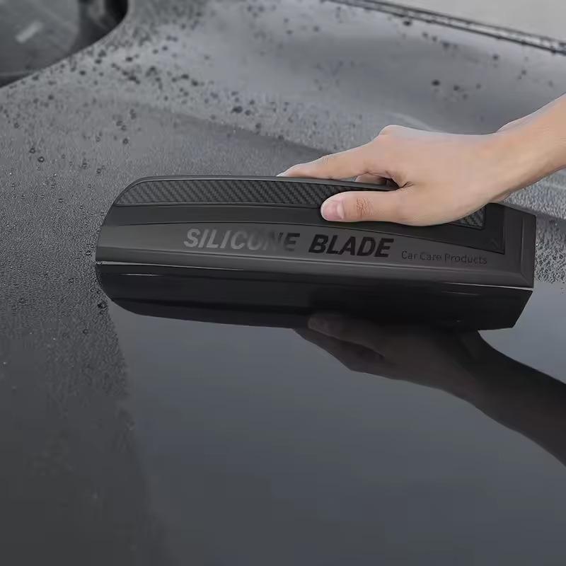 Silicone Soft Handy Squeegee Non-Scratch Car Wrap Tools Water Window Wiper Drying Blade Clean Scraping Film Scraper Accessories