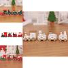 Delightful Christmas Wooden Train Decor Ideal Holiday Gift For Kids And Schools