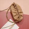 Same With 2021 New Handbag Shoulder Bag Thick Chain Fold Cloud Bag