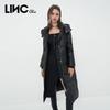 Jinyujie Women's Winter Urban Loose Fit Long Down Puffer Jacket
