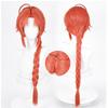 LAOBAO Cosplay Braided Orange Disguise Costume Halloween Costume Wig, Wig, Heat-Resistant, Wig, Accessory,