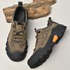 Fashion Hand Stitched Thick Bottom Mens Hiking Footwear Leisure Outdoor Walking Shoes New Autumn Antiskid Casual Leather Designer Shoes