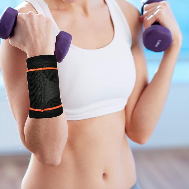 Sports Bracer Men's Fitness Bracer Basketball Weightlifting Wrist Bracer Joint Cover Pressurized Fixed Bracer Tendon Sheath Sheath